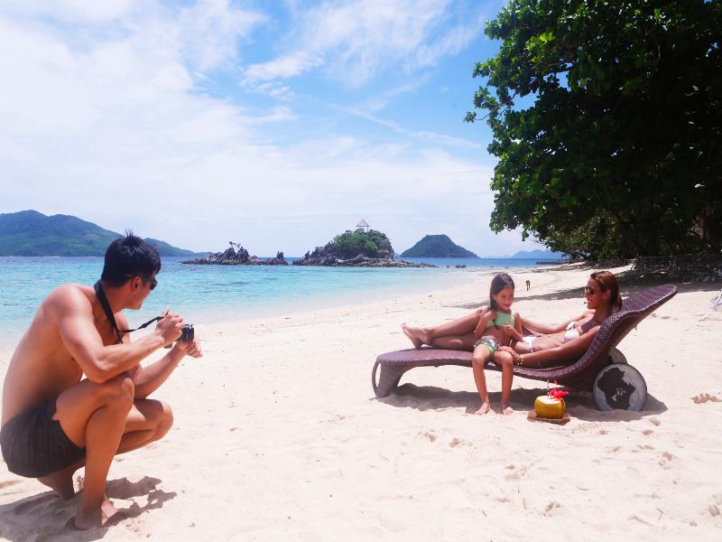 Flower Island Resort Taytay  Luaran gambar
